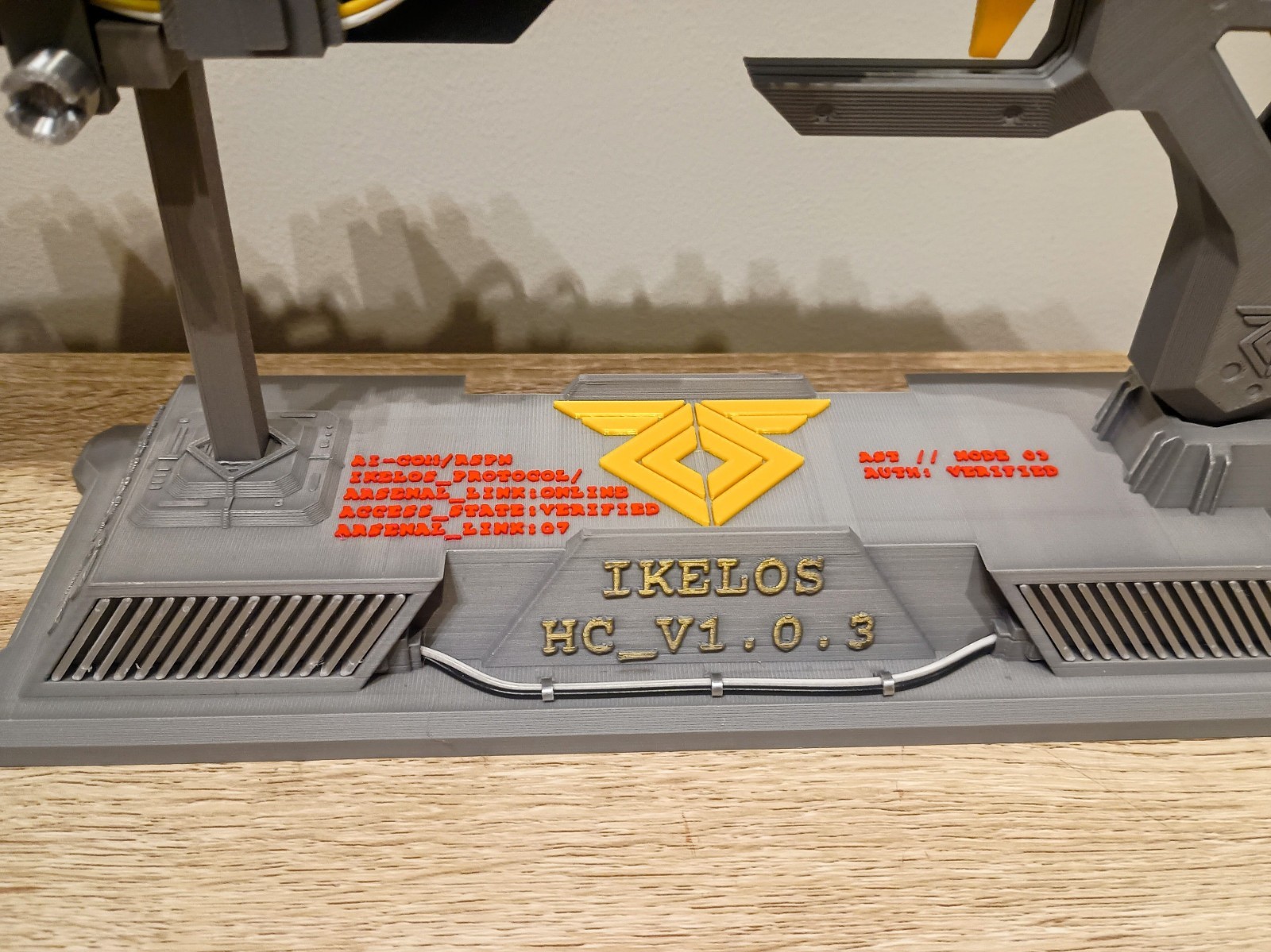 Destiny 2 IKELOS Hand Cannon Replica Prop with Custom Display Stand