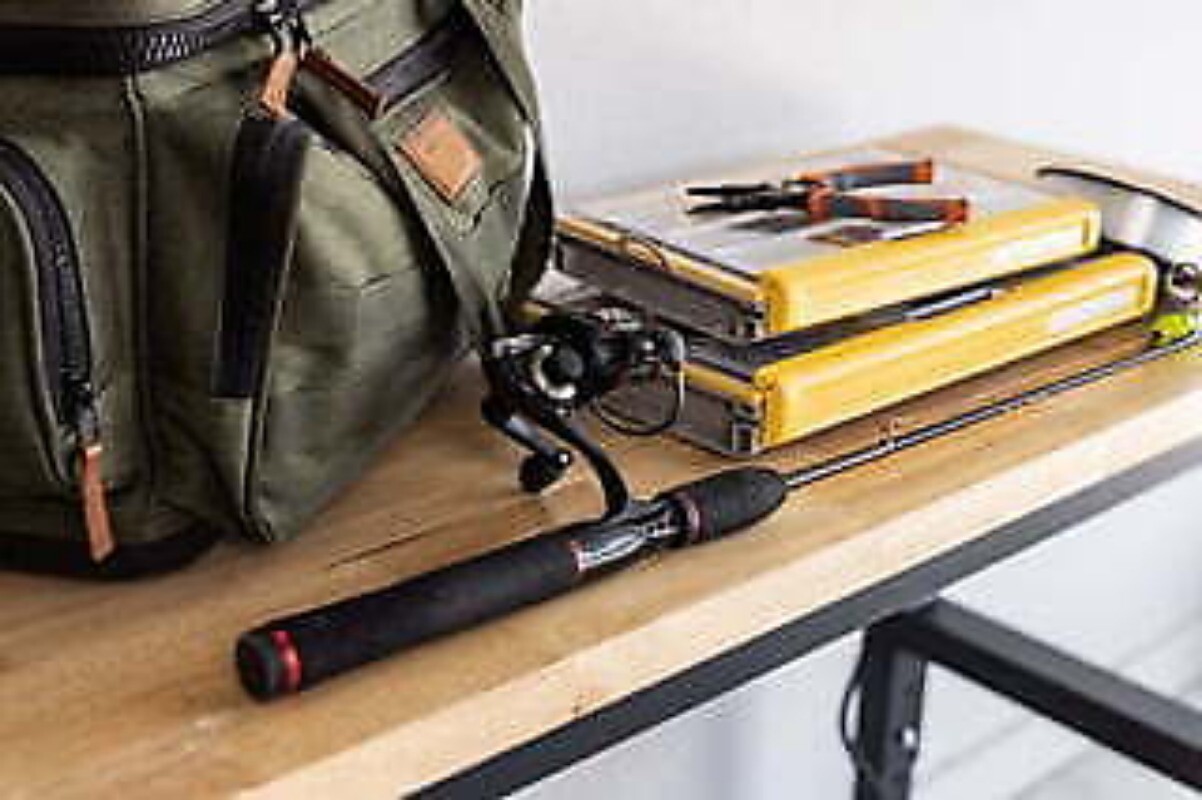 48-Inch Adjustable Workbench Heavy Duty Rubber Wood Work Table Multi-Function US