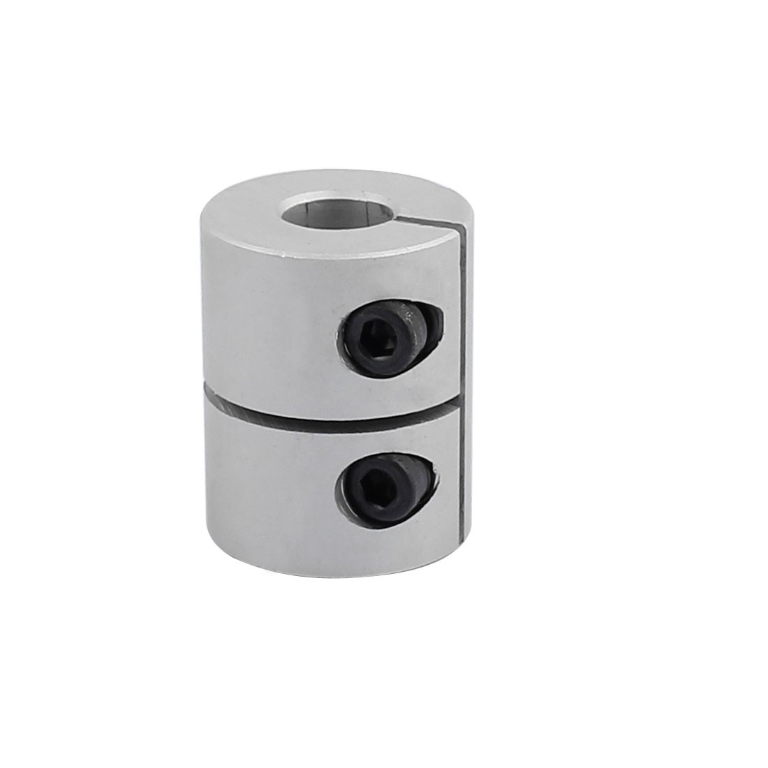 Motor Shaft 6mm to 8mm Joint Helical Beam Coupler Coupling 20X25mm Silver Tone