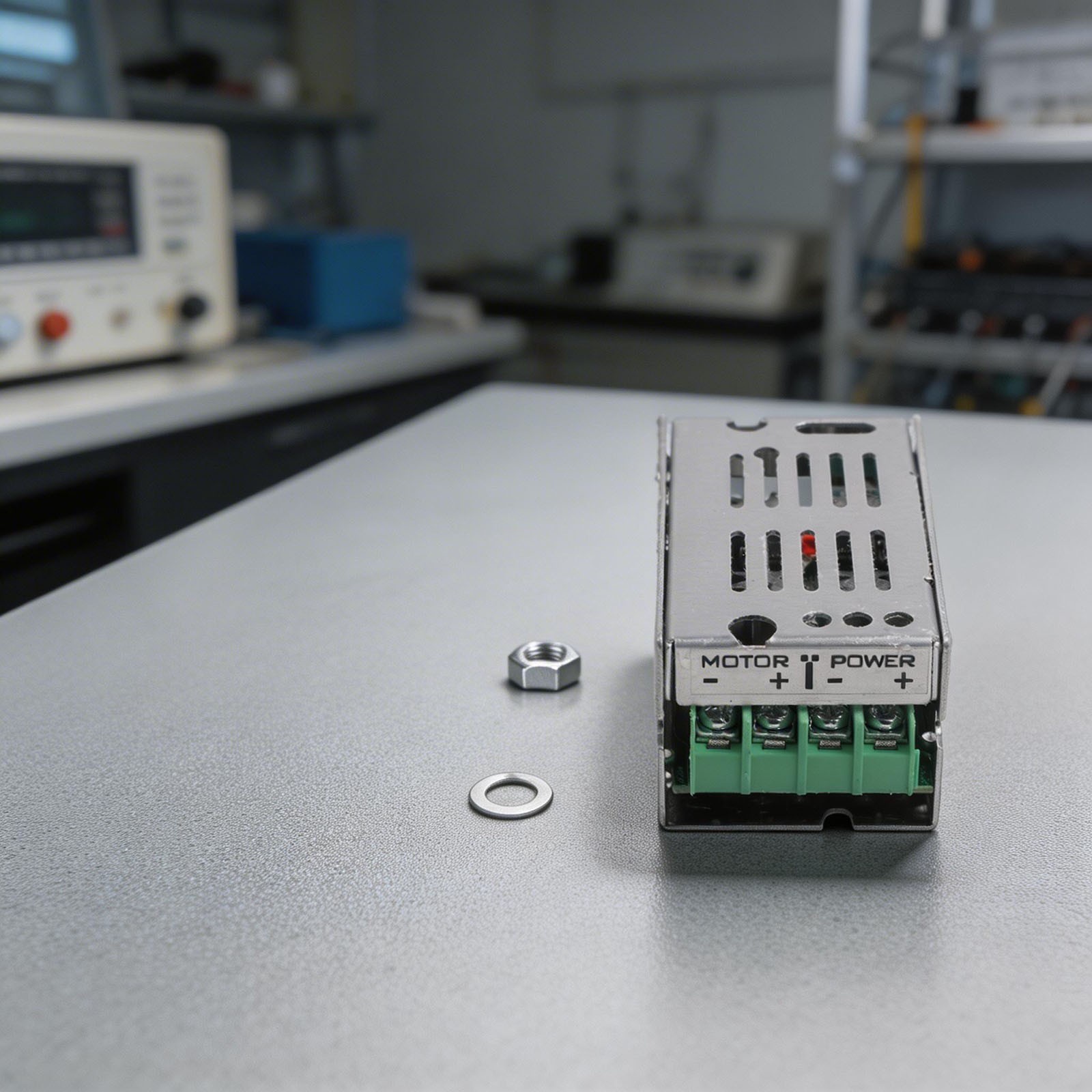 DC Motor Controller Metal Material Wide Voltage Range 10V-60V 21KHZ Operation
