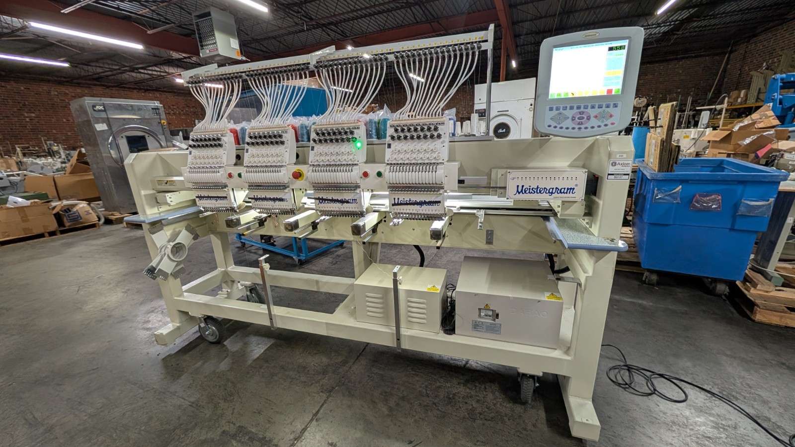 Macpherson Meistergram PRO1504 embroidery Machine