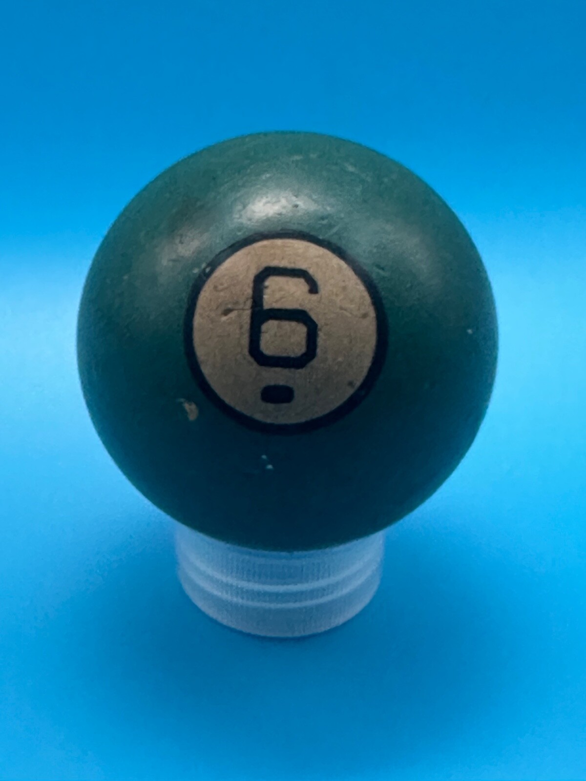 Vintage BilliardPool Ball - Pool Ball # 6