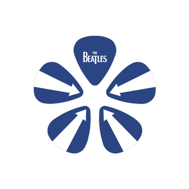 Beatles 1964 Tour Ed Sullivan Guitar Picks, Medium 10-Pack
