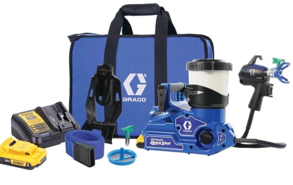 GRACO  826308  Ultimate QuickShot 20V  Portable Airless Sprayer  USA  NEW!