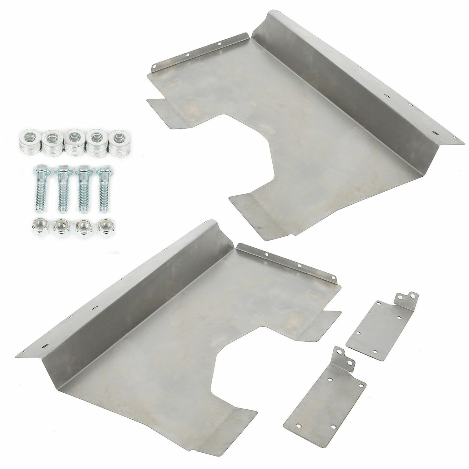Inner Fender Panels Liner W/ Front Clip For 1966-67 Chevy II Nova Base Mustang 2