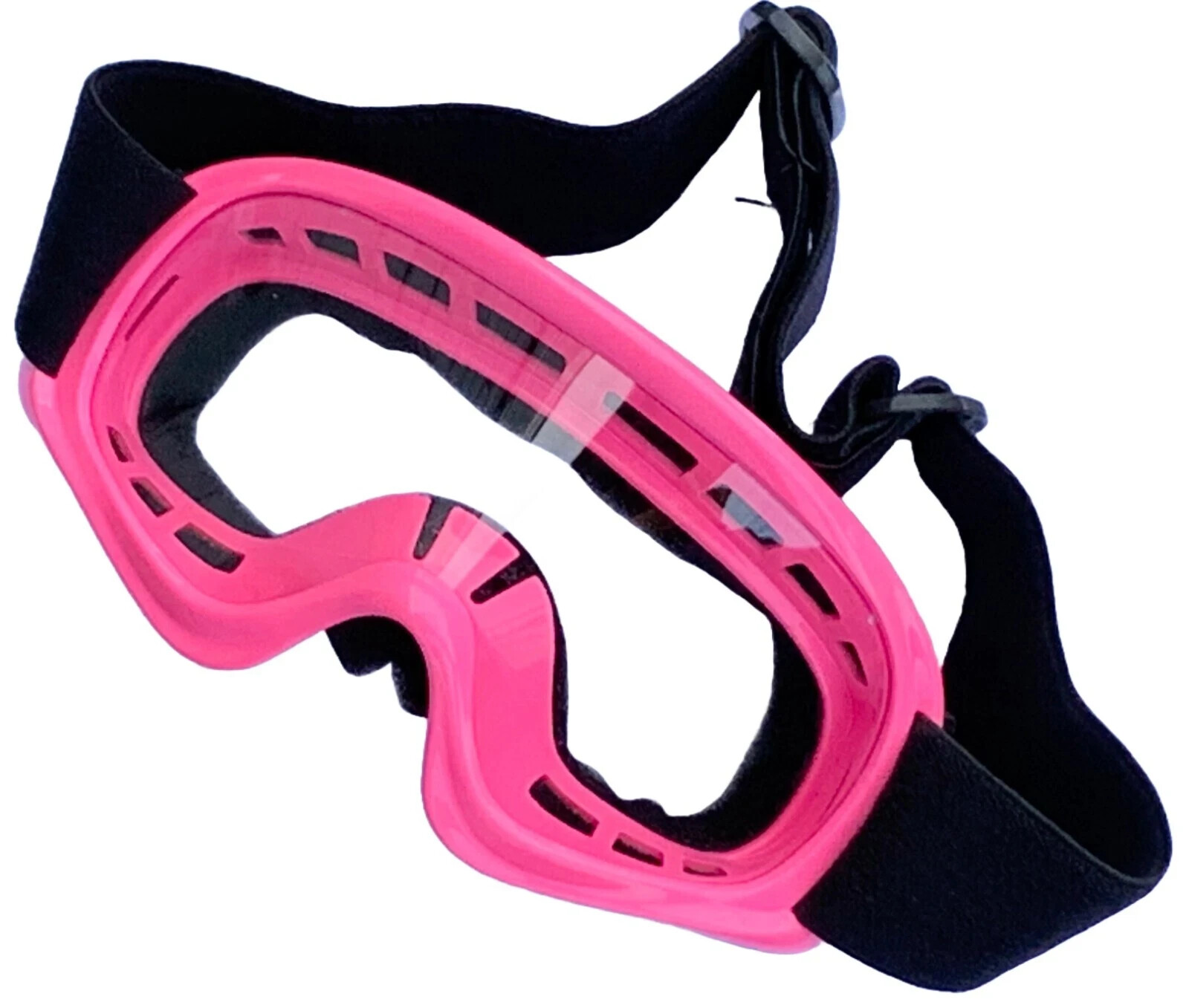 PINK Kids Goggles Motorcycle Motocross Racing ATV Dirt Bike Go Kart YOUTH Clear
