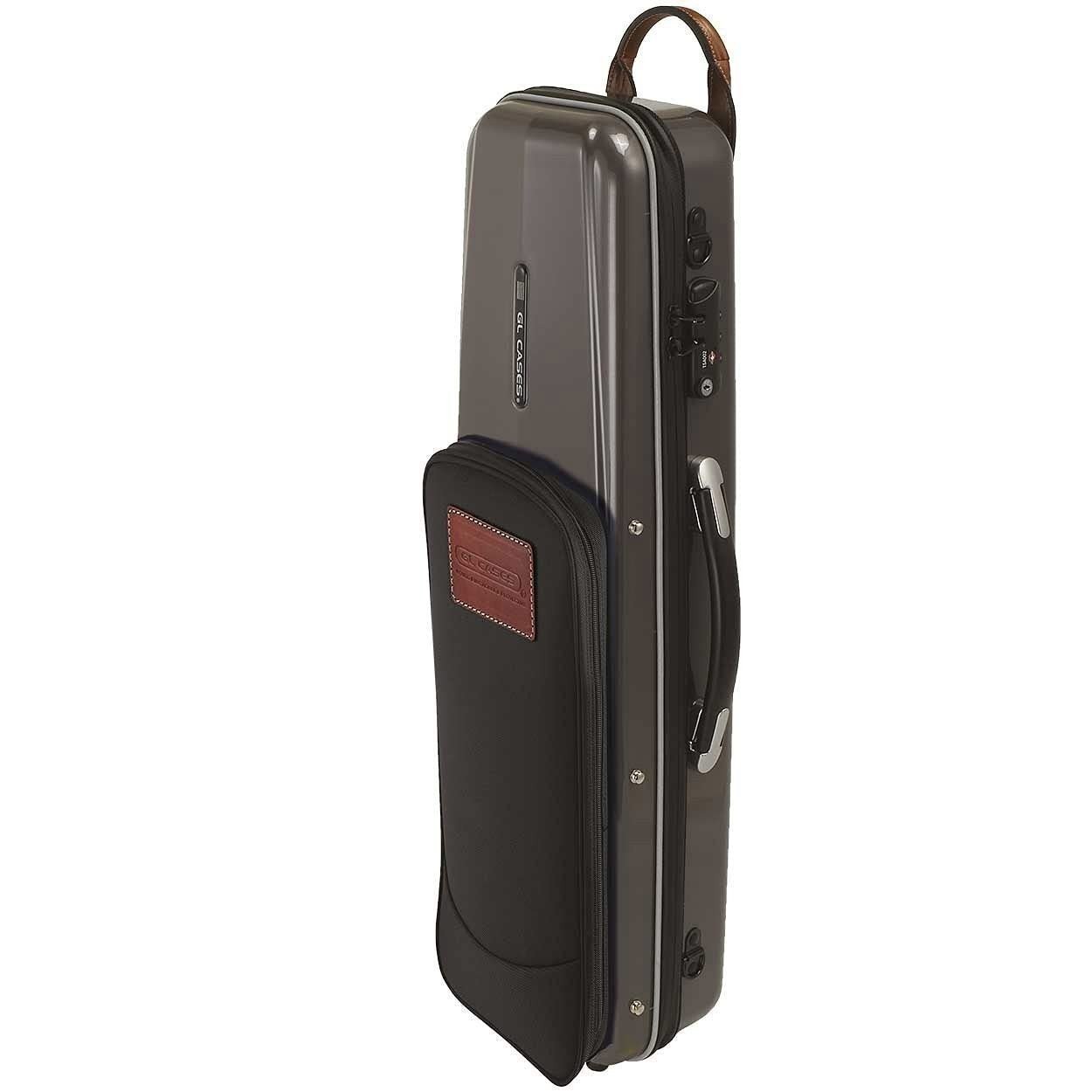 GL Polycarbonate Soprano Sax Case, Silvr