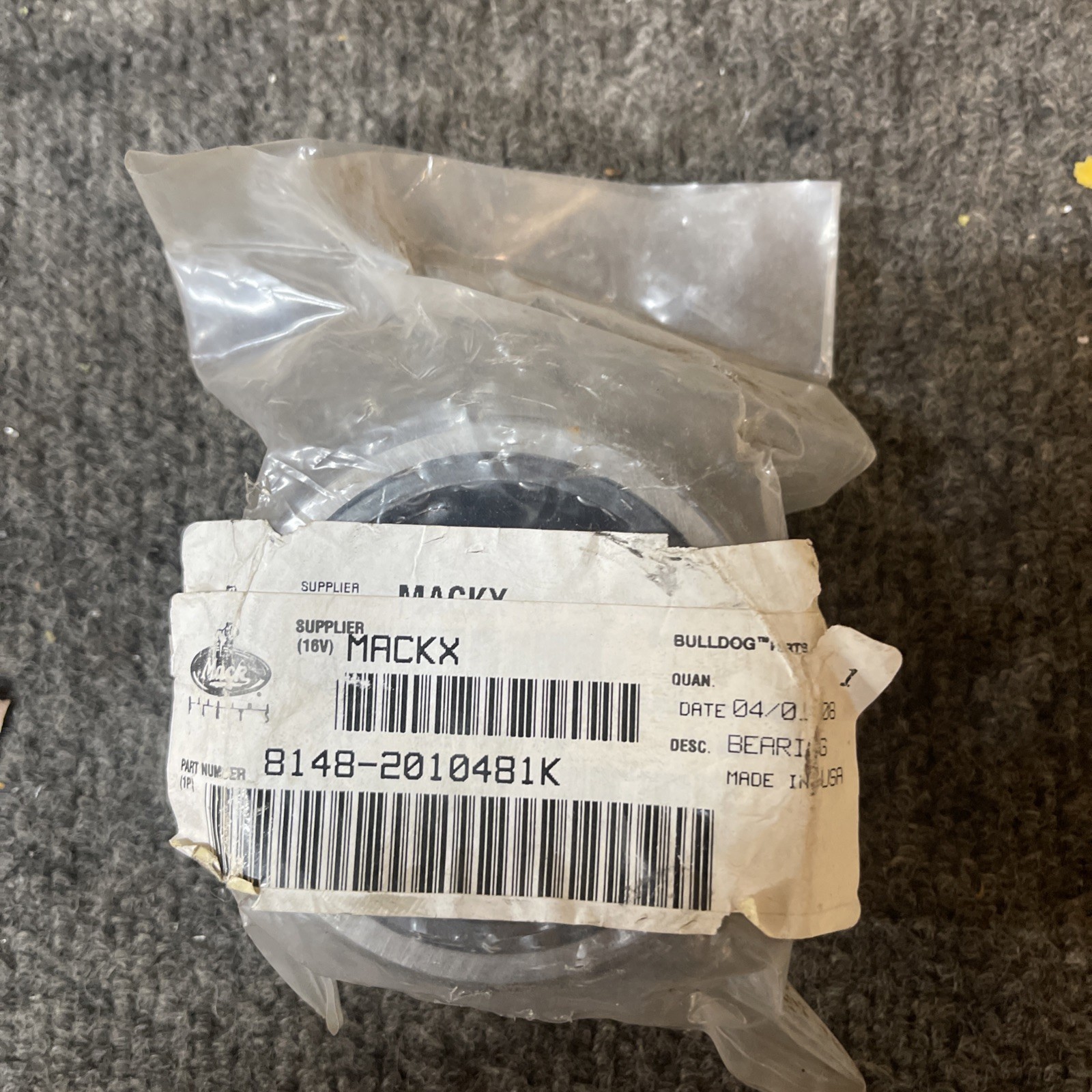 R. H. Sheppard Steering INA Roller Bearing w/Snap Ring Kit, pn 2010481K