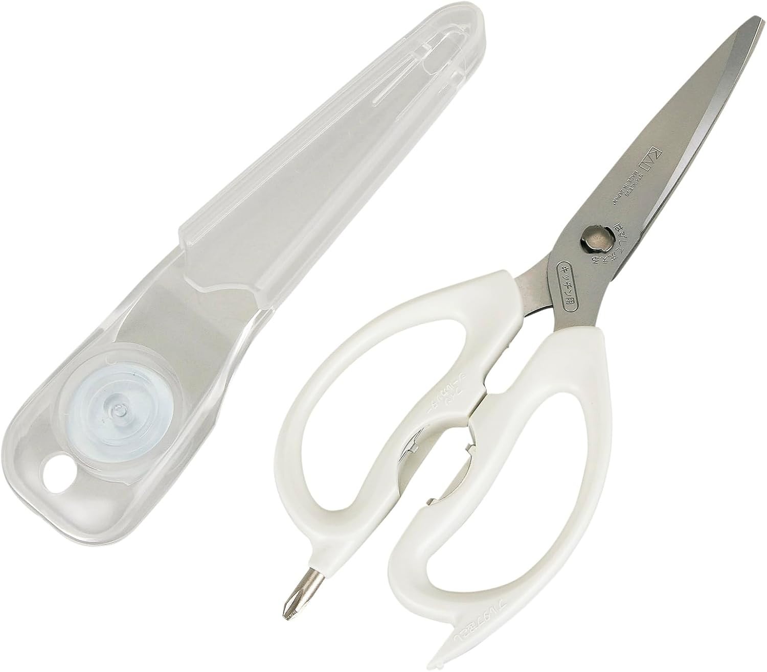 Kai Kitchen DH8006 Multi Kitchen Scissors With Magnetic Case Japan
