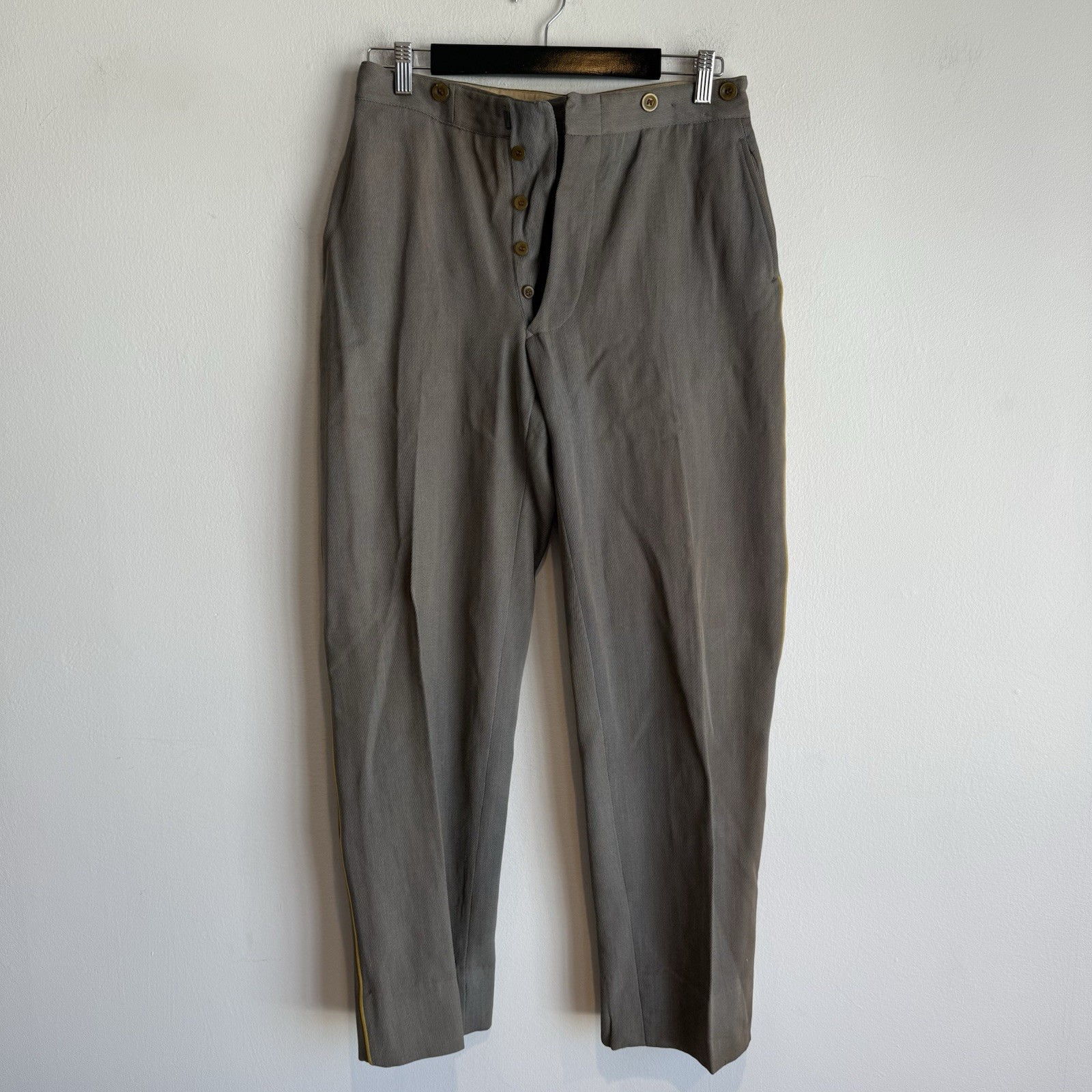 Civil War CSA Confederate Officer Pants 1930s Hollywood Costume Named Actor