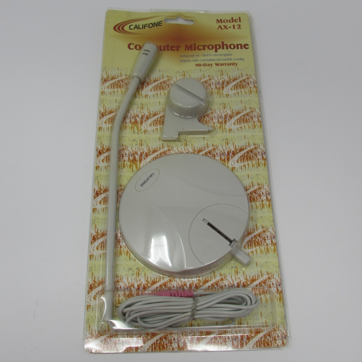 Califone Model AX-12 Computer Microphone for Voice-Recognition