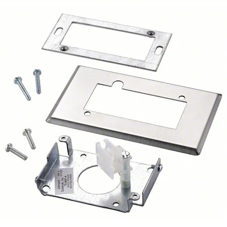Johnson Controls Te-6001-4 Temperature Sensor Wall Mount Plate, Gray