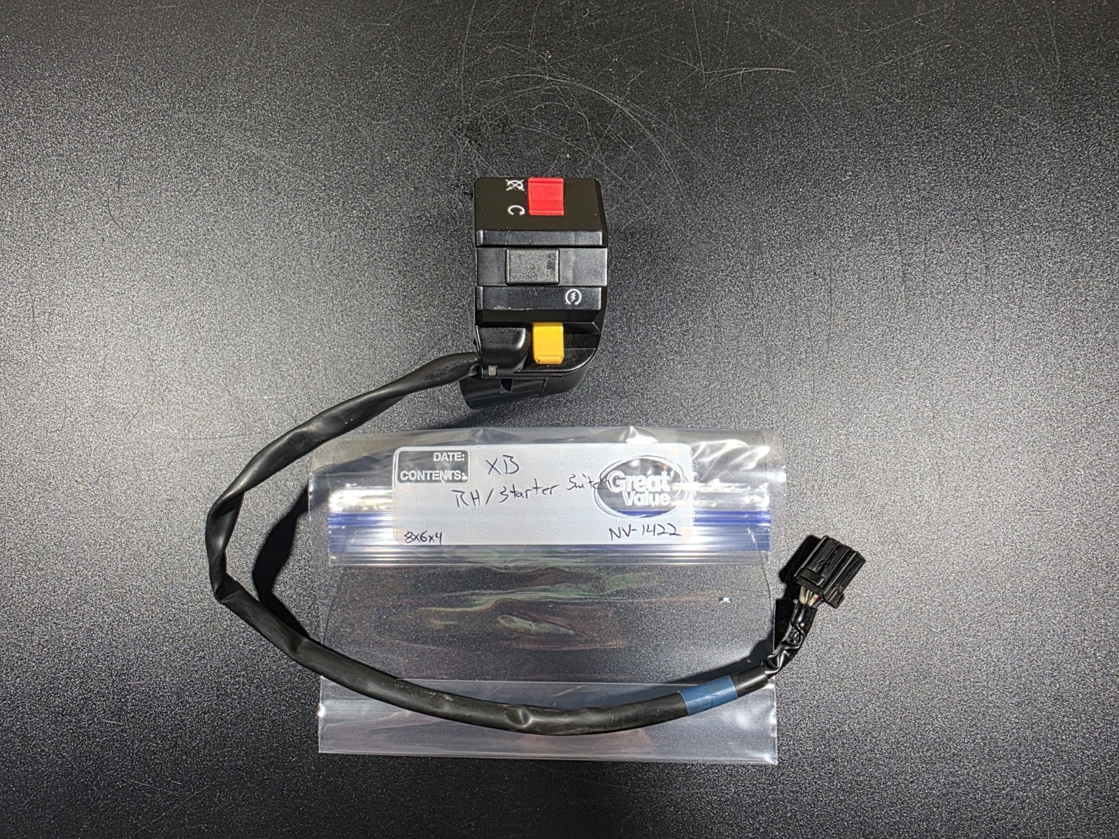 Buell XB 1125 Blast Right Handlebar Switch Starter Switch XB9 XB12 #NV-1422
