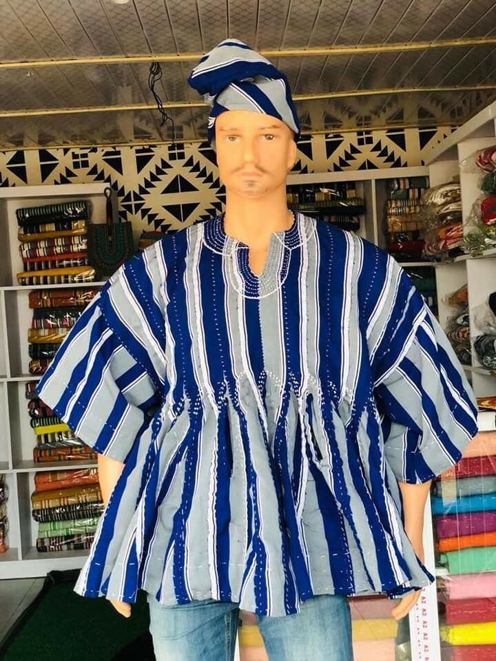Smock - 100% Original Handmade Ghanaian Smock