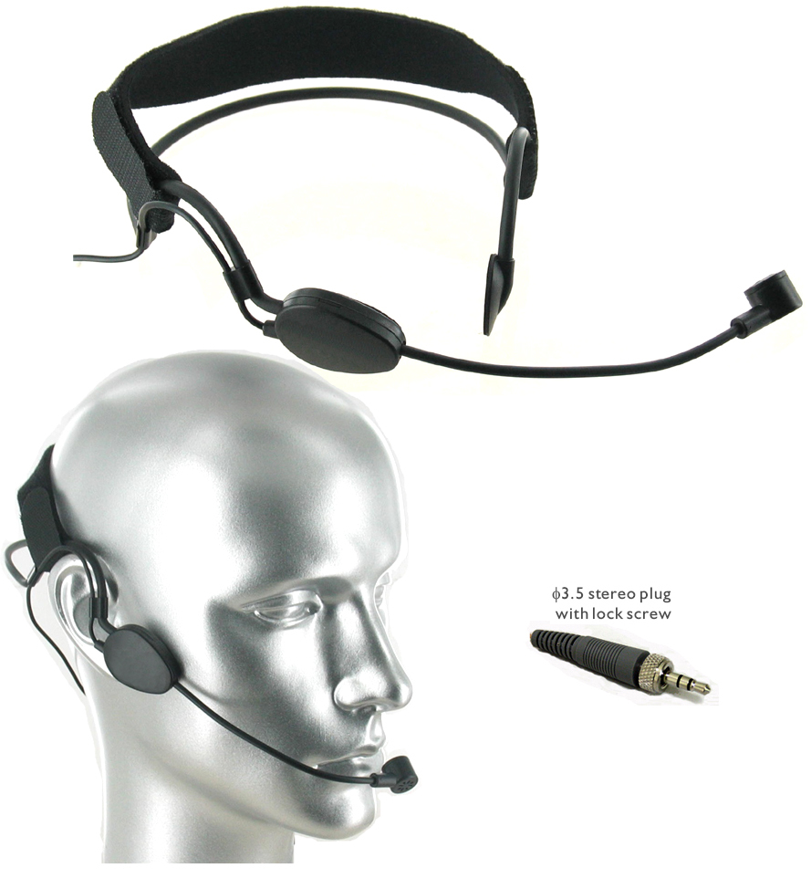 Set 2 Noise Cancelling Headset Microphone for Sennheiser Transmitters EW SK G2 3