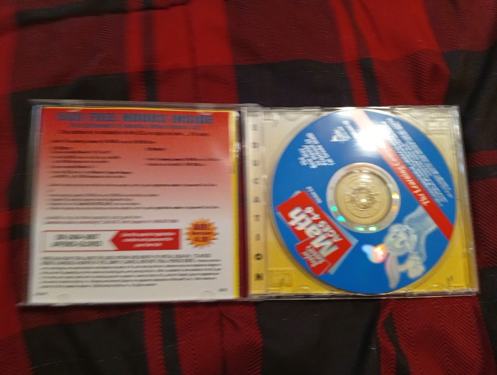 The Learning Company Reader Rabbit Personalized Math Ages 4 - 6 - (1998)