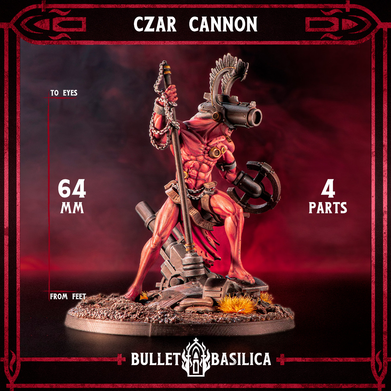 Crimson Hussars Czar Cannon Grimdark Trenchwar Proxy