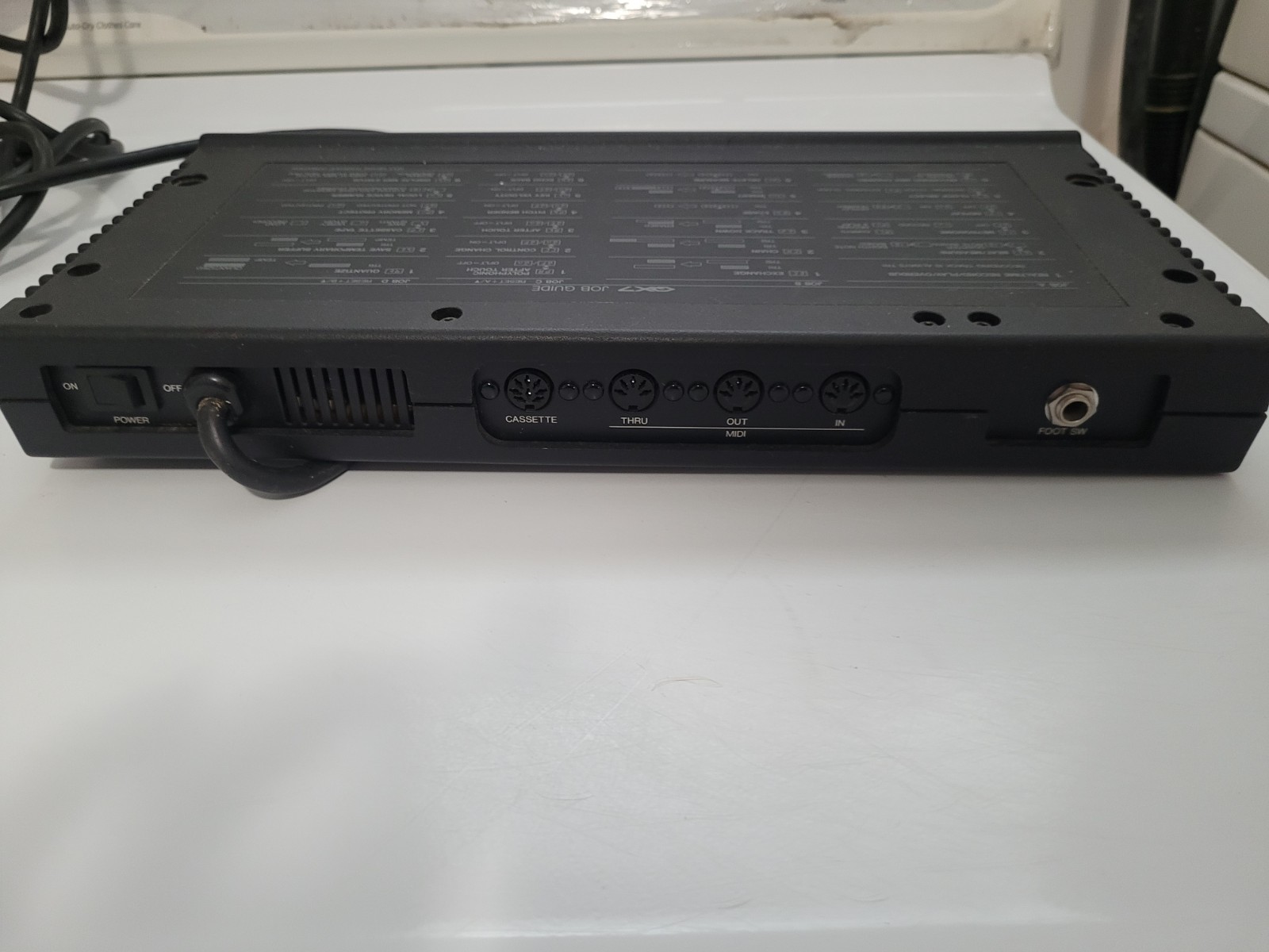 Yamaha QX7 Digital Sequence Recorder MIDI Sequencer