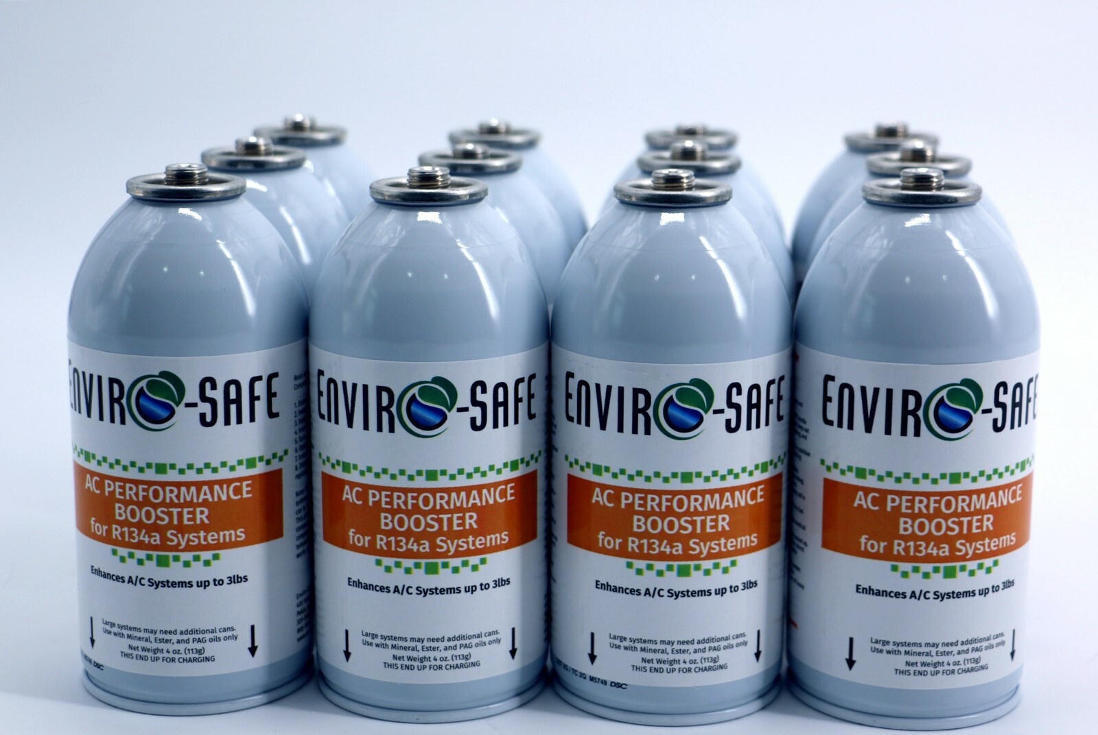 Enviro-Safe AC Performance Booster 4 oz  for Auto 12/Case #2800