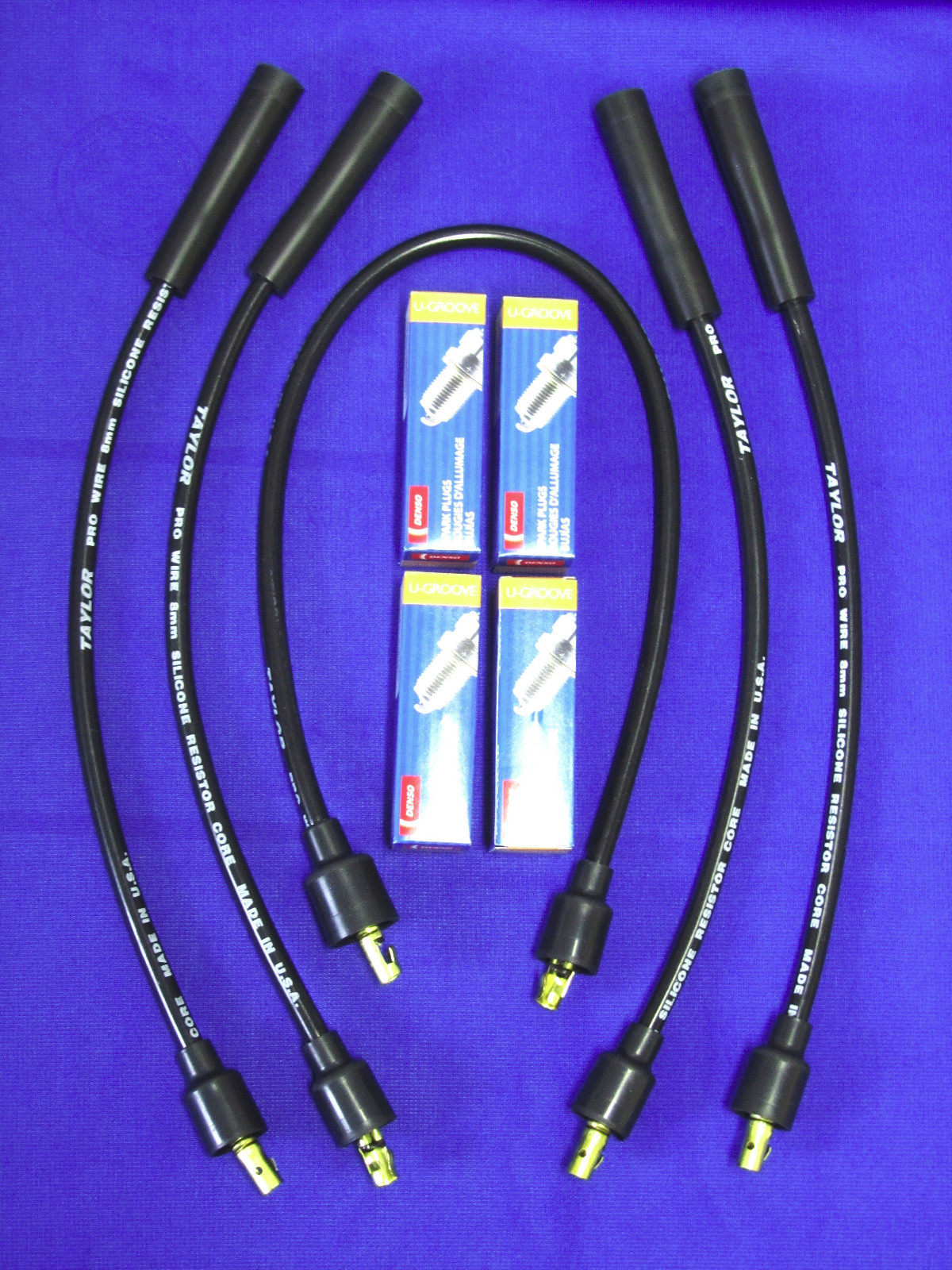 LOT Fits Lincoln Sa 200 250 Distributor Plug Wires Pertronix Denso Spark Plugs