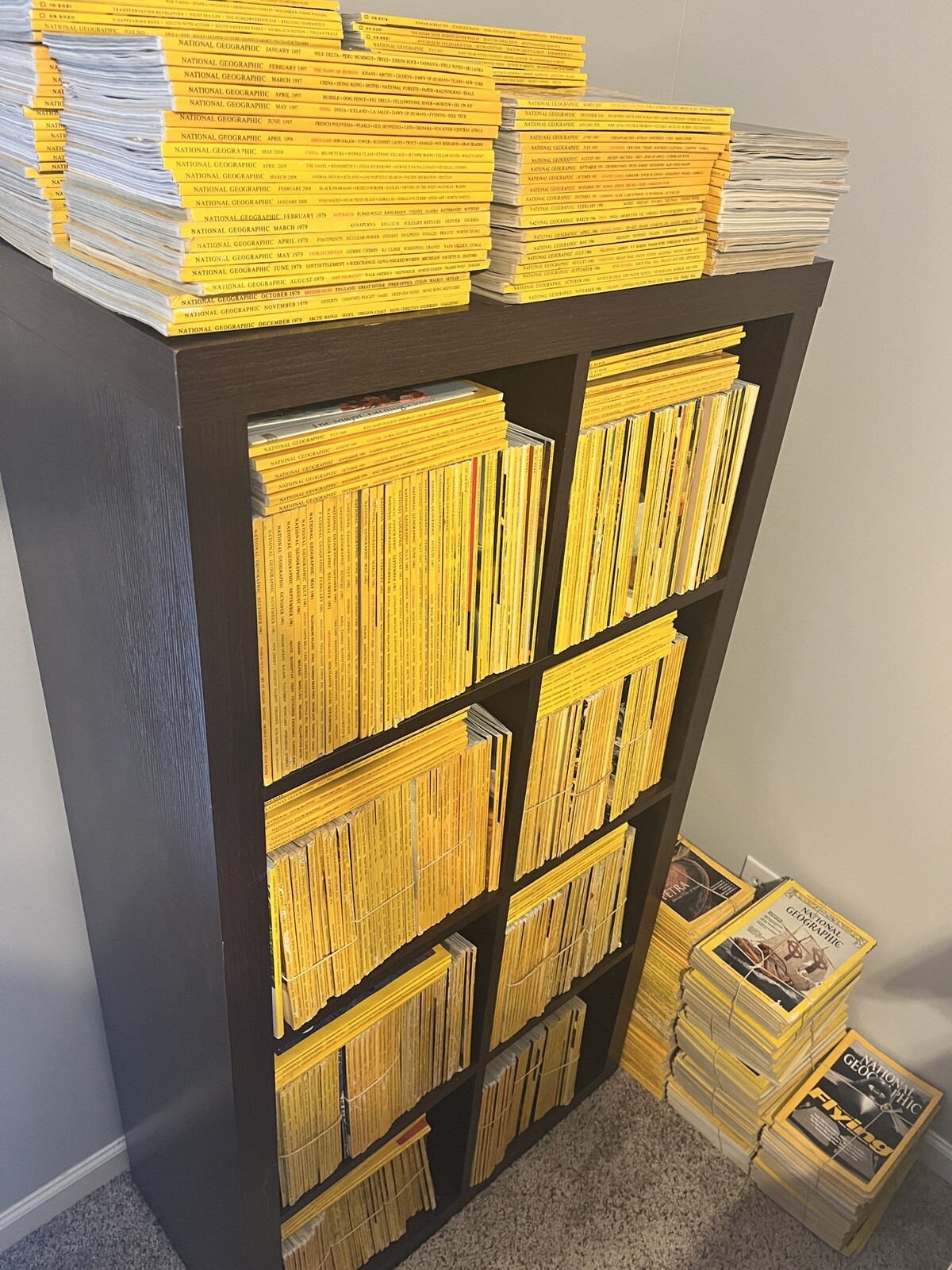 8 National Geographic Magazine ‘20s-‘50s:Random Lot-NO Duplicates- FREE SHIPPING