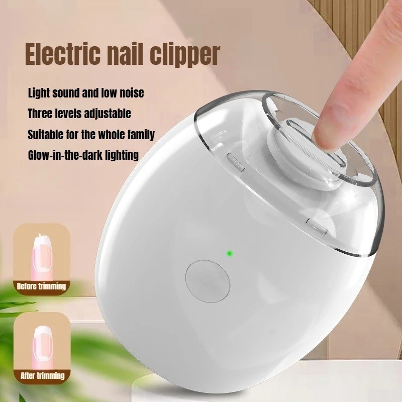 Electric Toe Nail Clippers For Thick Nails Nail Trimmer Cutter Usb Rechargeable