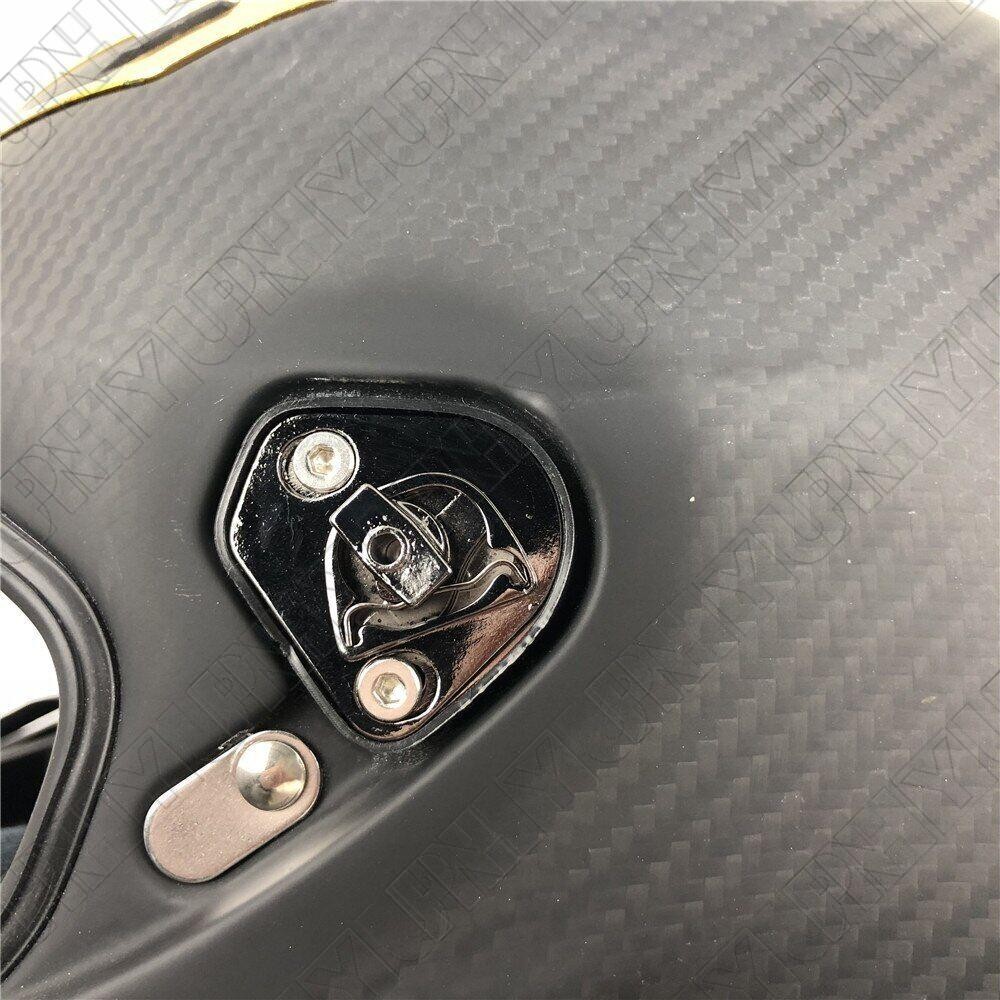 2Pcs Pivot Kit Base Plate Visor Mechanism for Pista GP R GP RR Corsa Helmet USA
