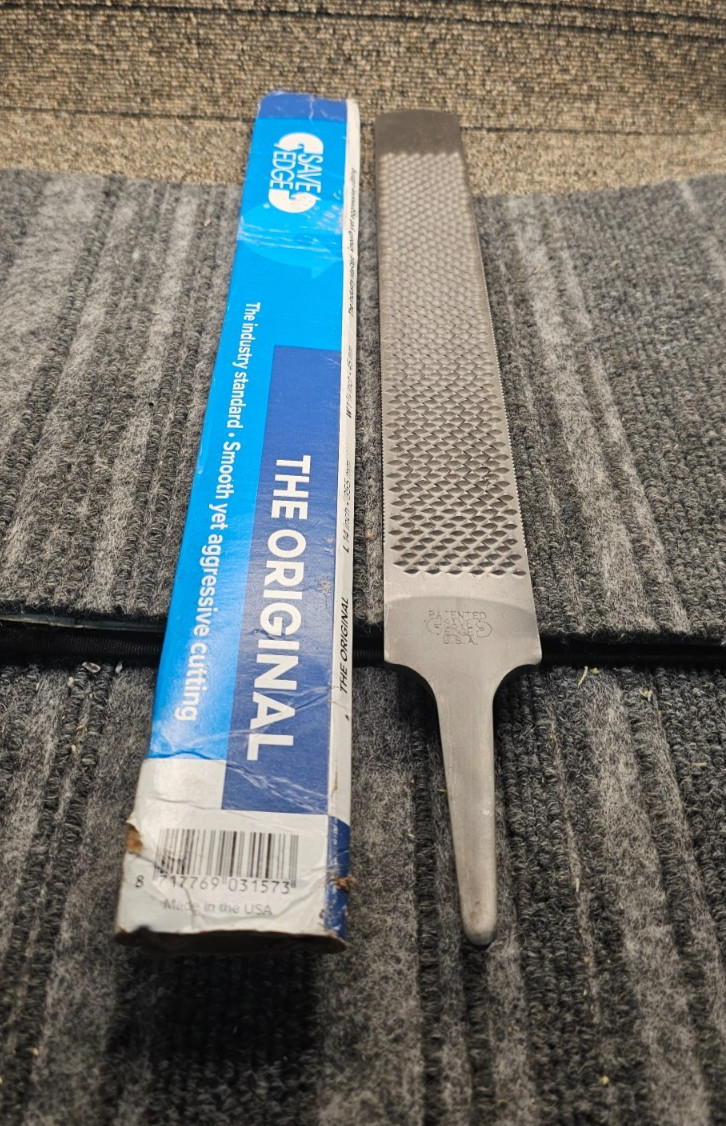 SAVE EDGE Save-Edge Rasp L 14 Inch 355 mm W 1-3/4 Inch 45mm Heavy Duty