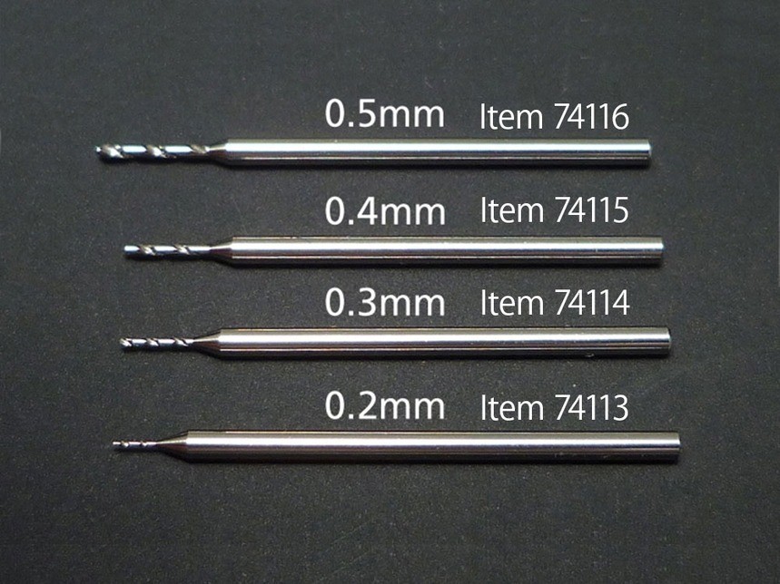 Tamiya 74116 Fine Pivot Drill Bit 0.mm
