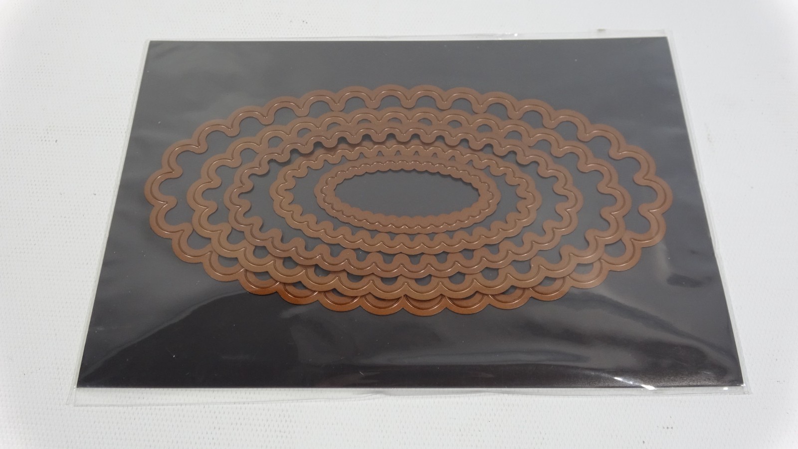 Quickutz We R Memory Keepers Nesting Scallop Ovals Cookie Cutter Die Set