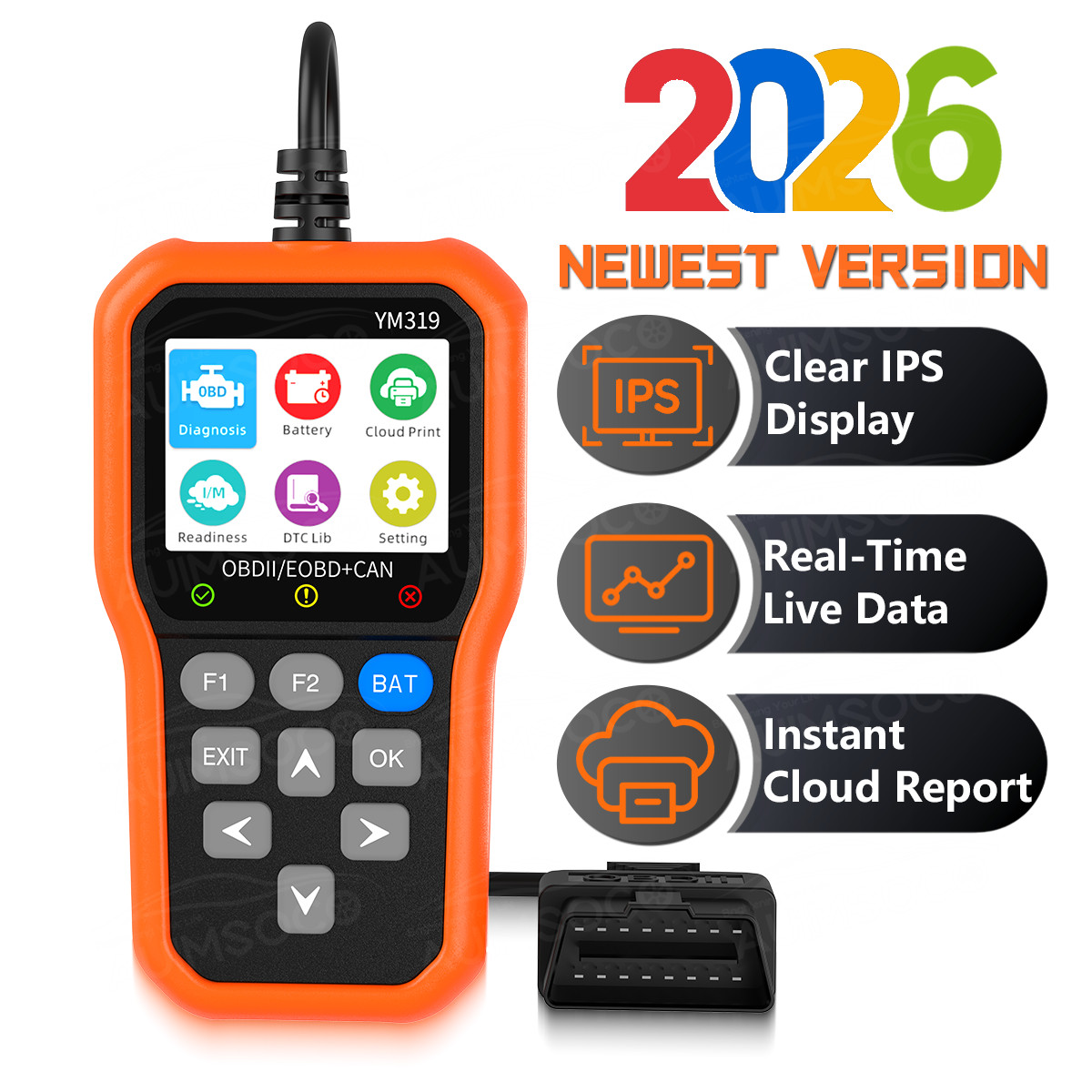 For Nissan Rogue OBD2 Scanner Code Reader Check Engine Car Diagnostic Tool