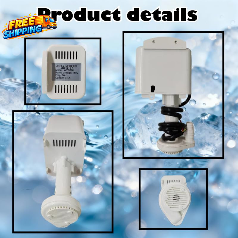 110V 60HZ 0.4A Universal Ice Making Machine Water Circulating Pump Compatible