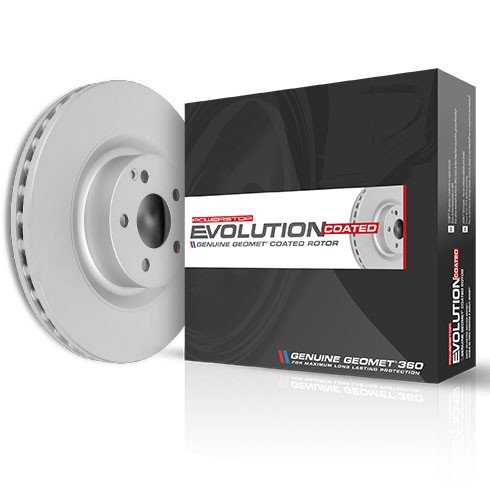 Powerstop     Power Stop Ar8588evc Front Evolution  Geomet Coated Brake Rotor