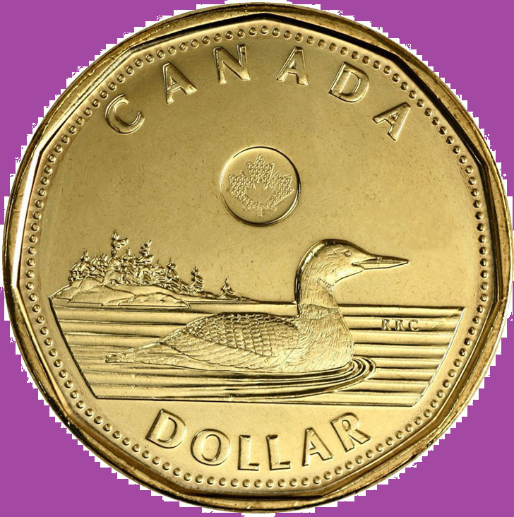 2014 Canada Classic  Loonie One Dollar Coin. Mint UNC. $1 Loon