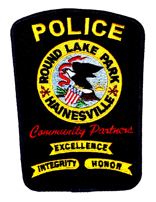 ROUND LAKE PARK-HAINESVILLE – POLICE - ILLINOIS Police Patch COMMUNITY PARTNERS