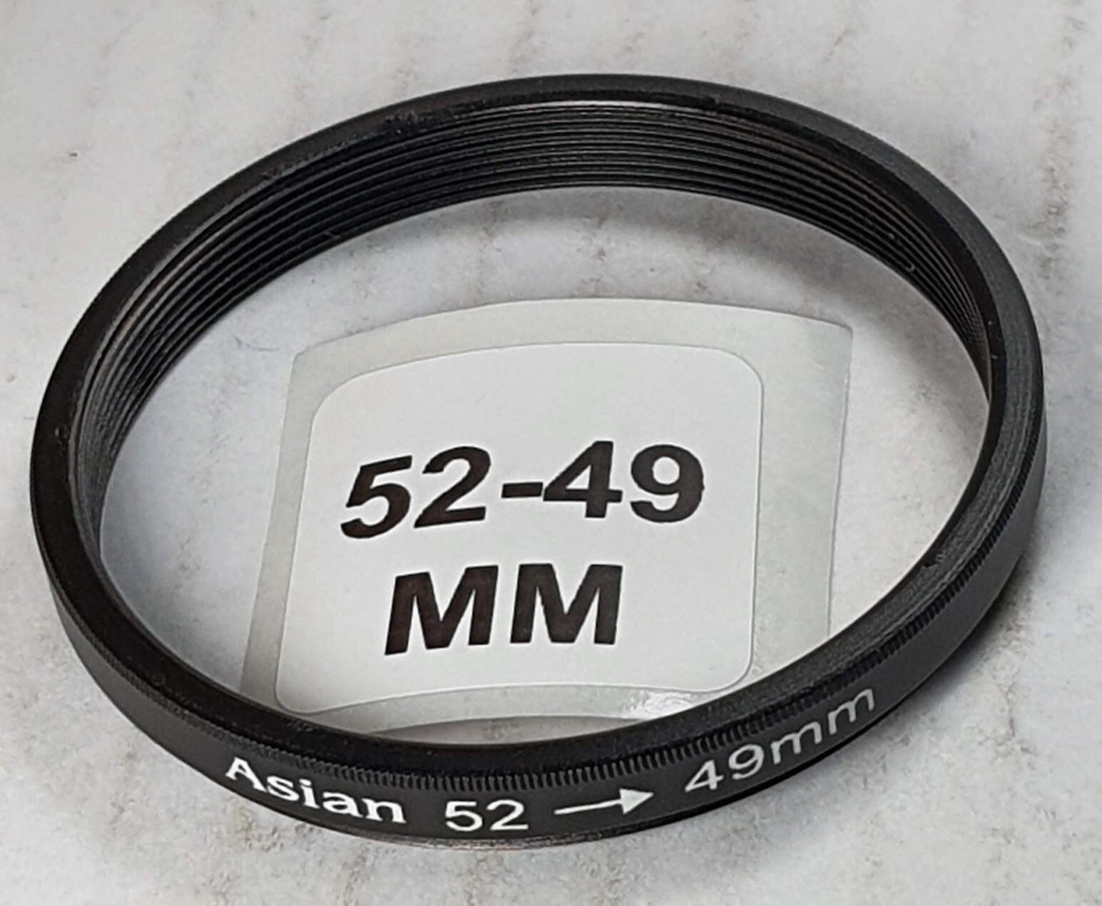 52-49mm Step-Down Lens Filter Ring 52mm-49mm Stepping Converter Adapter E52-E49