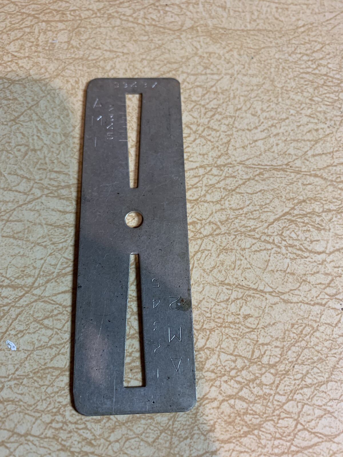 Curtis Lock Smith Key Gauge AMC AM1 AM2 19948x