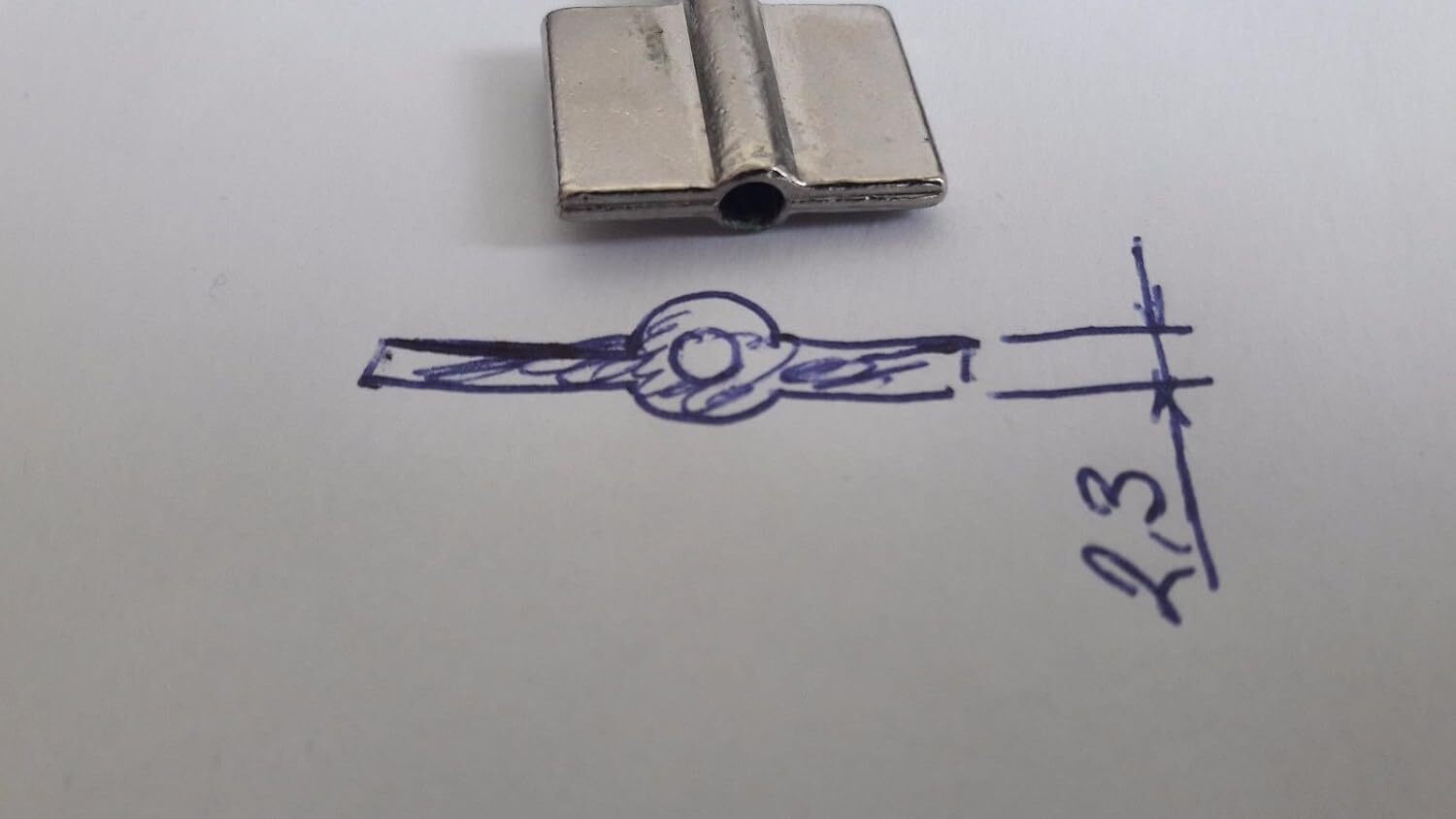 SKS16D/Safe Key blank