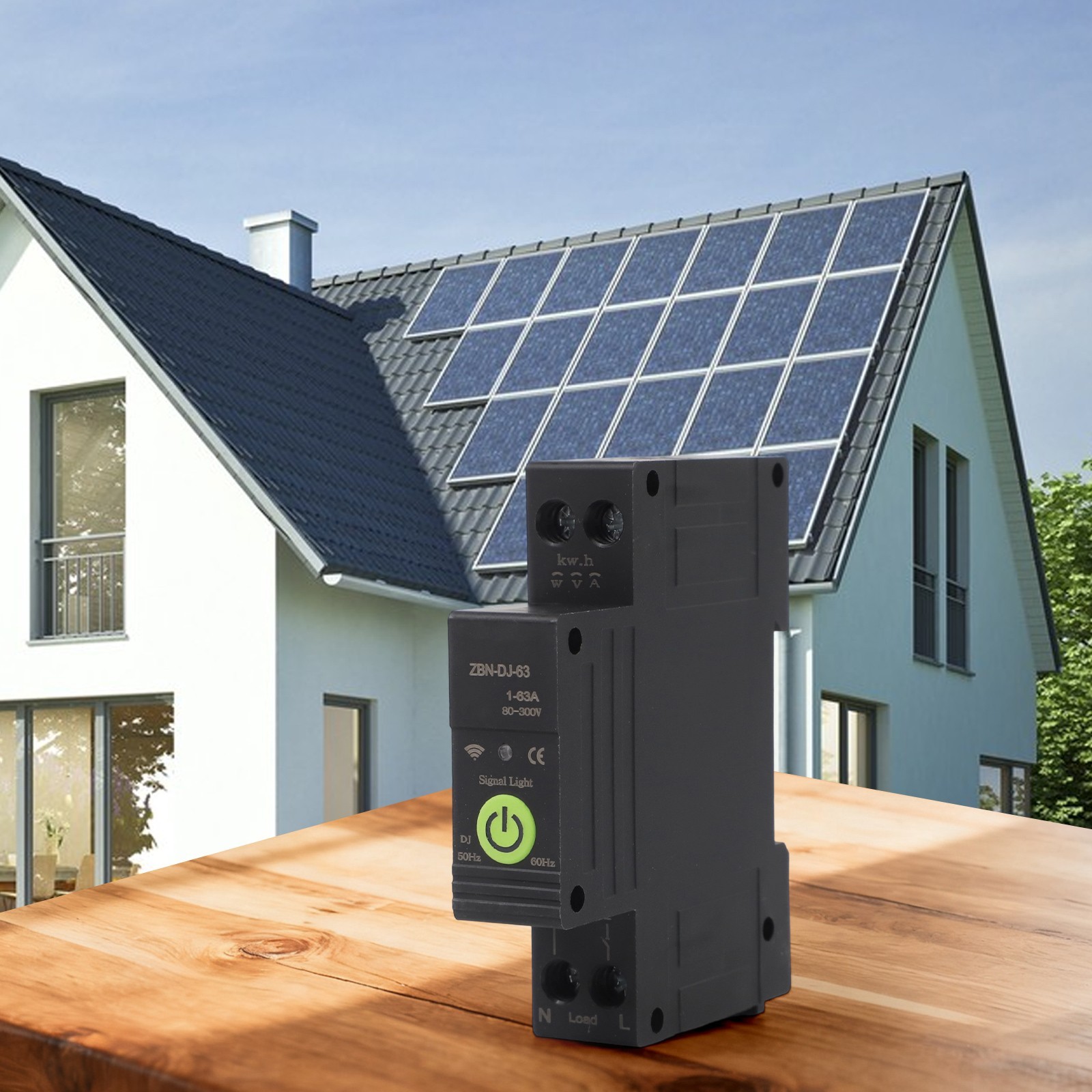 Overcurrent Protection Easy Installation Process Hands-free Energy Control