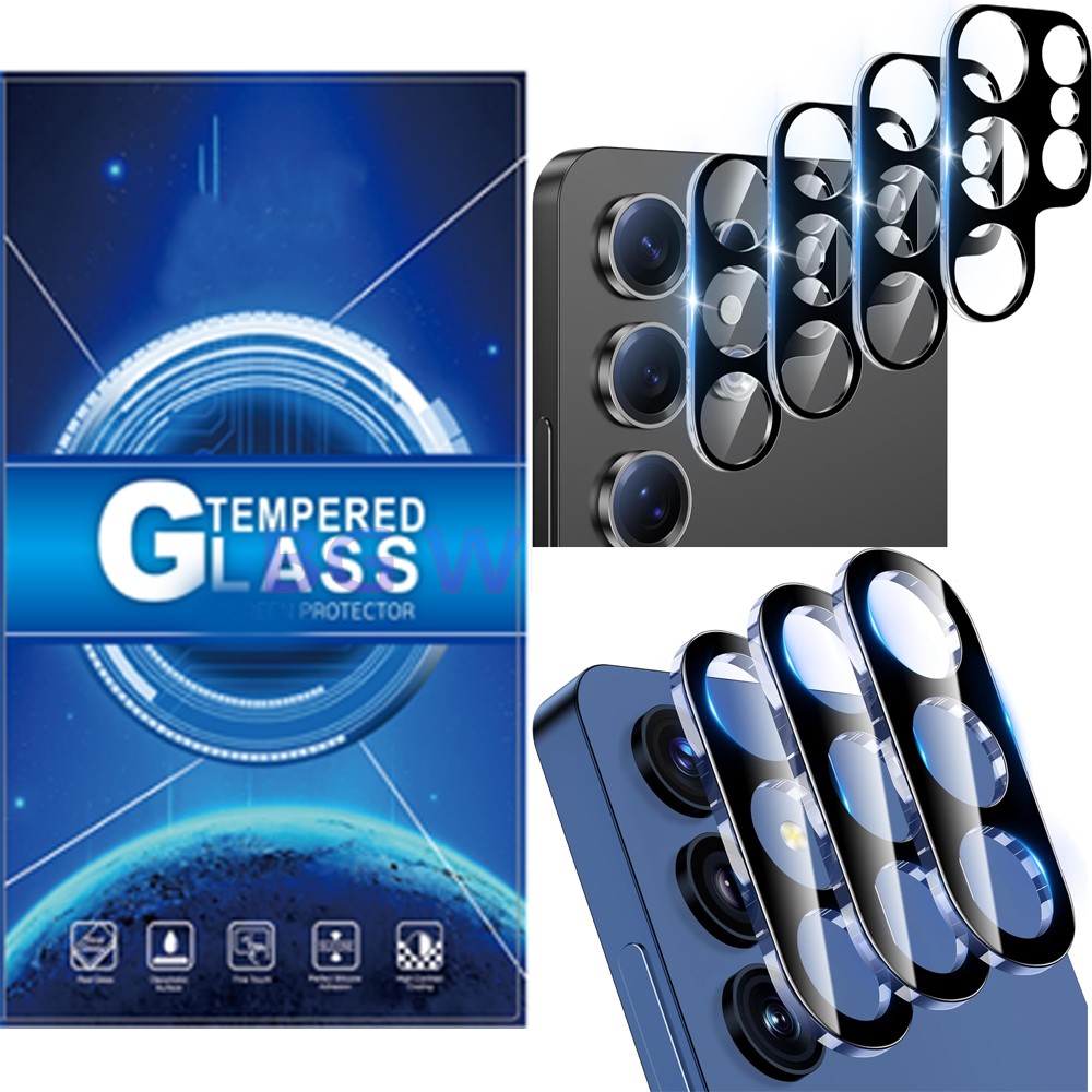 Wholesale For Samsung S25/S25+/S25 Ultra Camera Lens Protector Tempered Glass