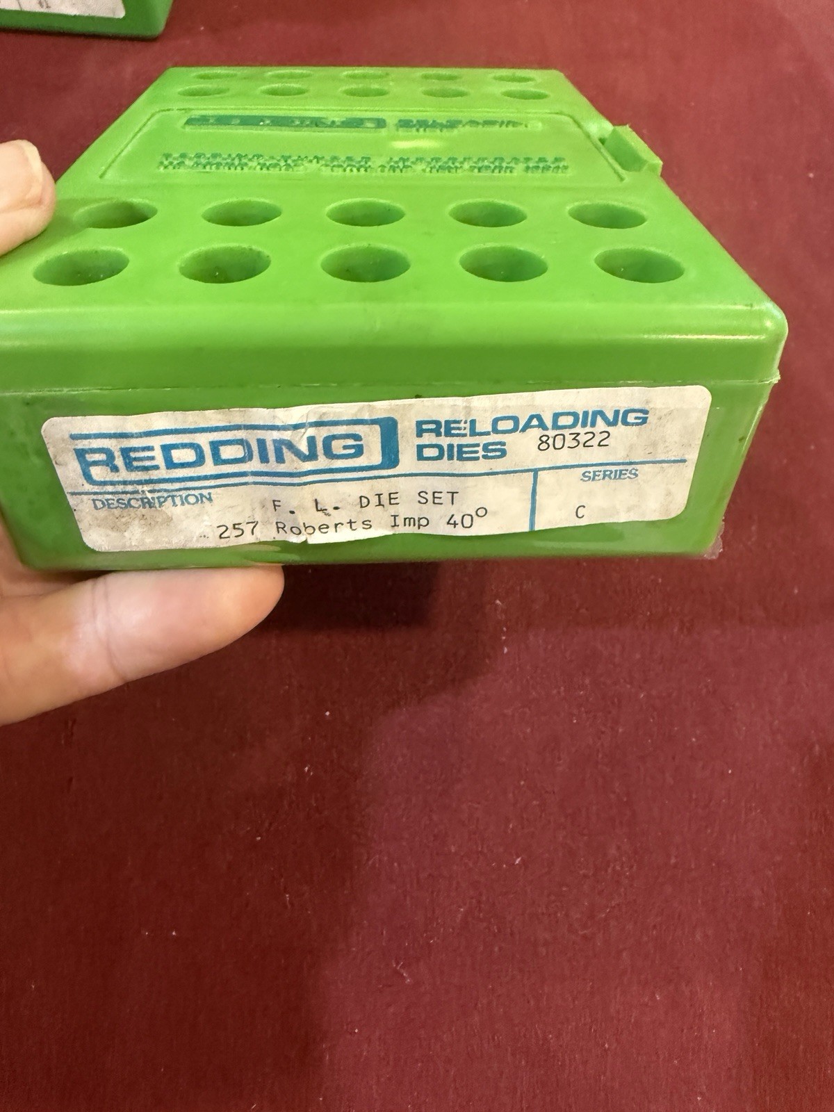 Redding  257 Roberts FL Die Set  Reloading #80322