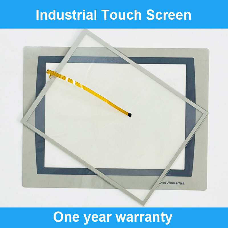 Touch Screen Panel Glass PanelView Plus 7 2711P-T10C22A9P-B+Overlay Film