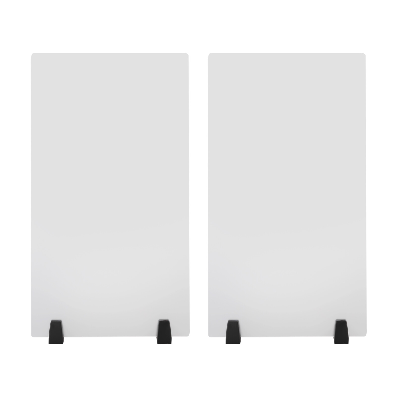 30 X 18 Inch Acrylic Desk Dividers Office Partitions 2 Dual Frosted TOP