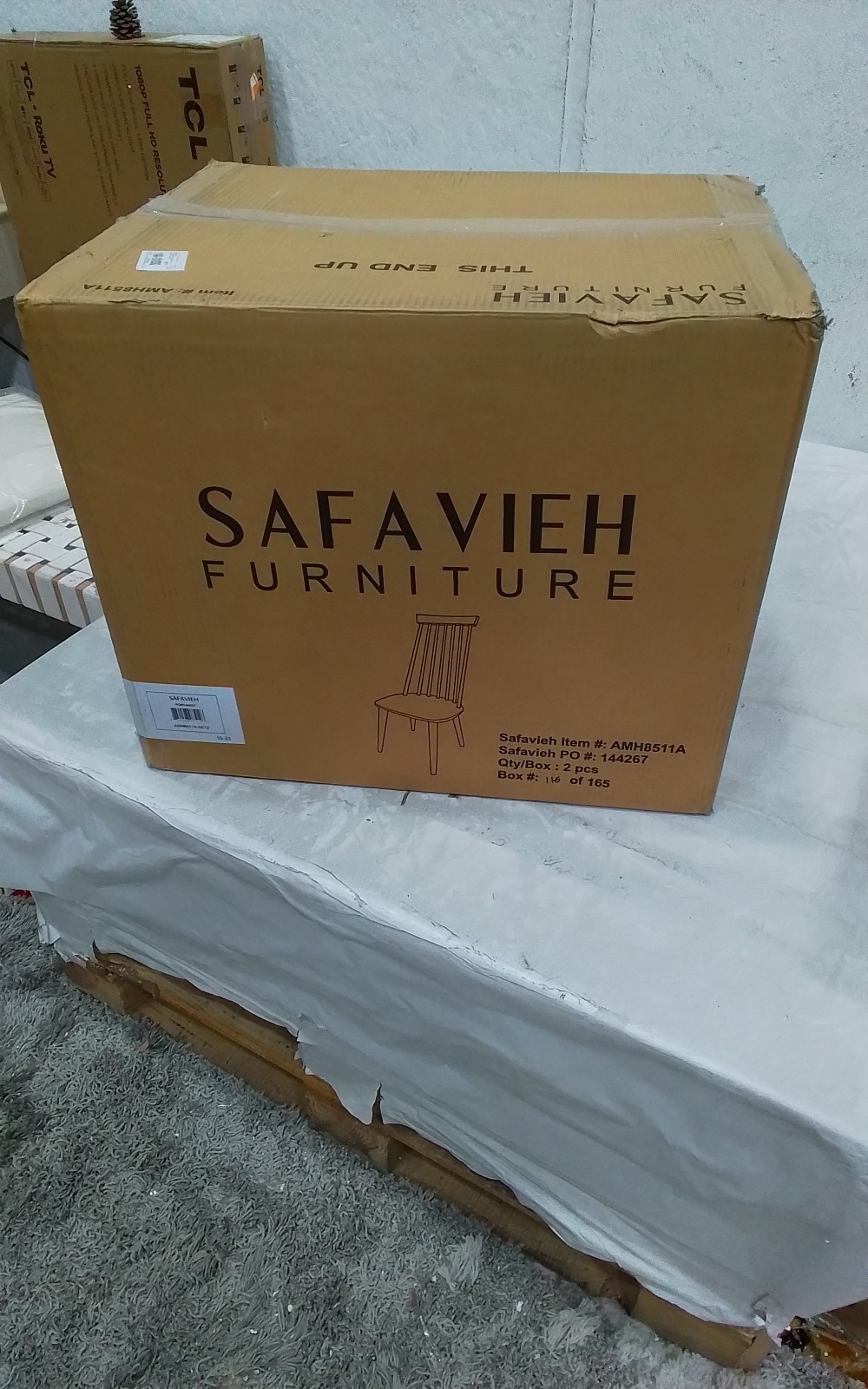 Safavieh BURRIS SIDE CHAIR, Reduced Price 2172761838 AMH8511A