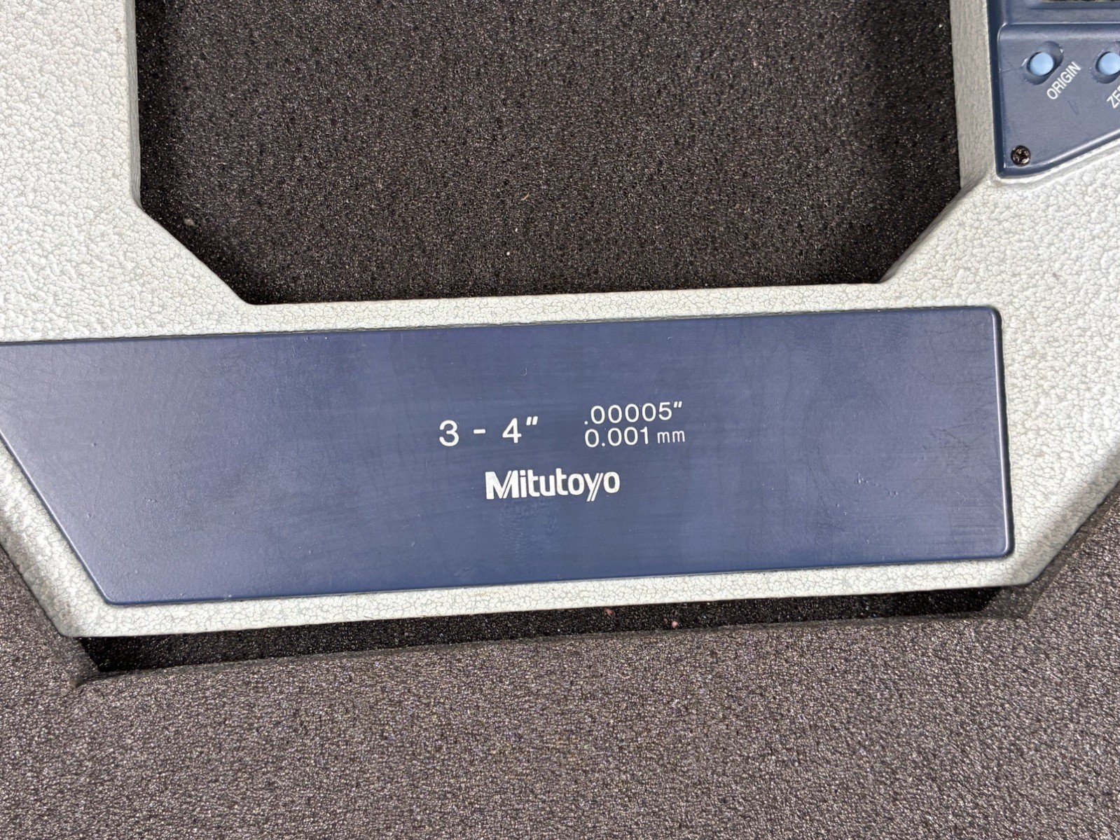 Mitutoyo 3-4” Digital Micrometer .00005” 293-724-30