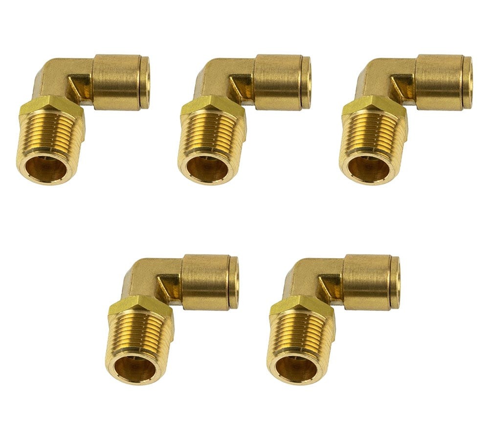 (5 Pack) Br Pl 90 M Sw Lbo 1/2 X 1/2 Q5 Replaces OEM: 1869X8X8S