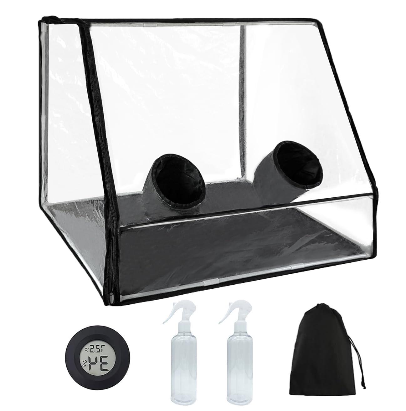 Large Still Air Box Mushroom Grow Tent 35.43x23.62x23.62 Mycology Fume Hood P...