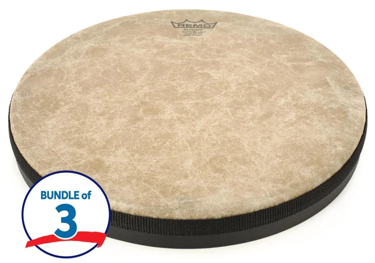Remo Rhythm Lid Skyndeep Drumhead 3-Pack - 13 inch x 1.5 inch