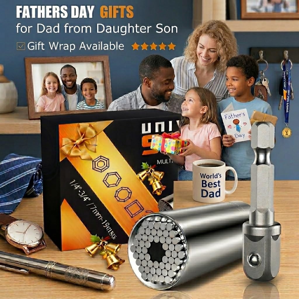 Fathers Day Gifts Dad Tools Universal Socket Set Tool Kit Socket Sets