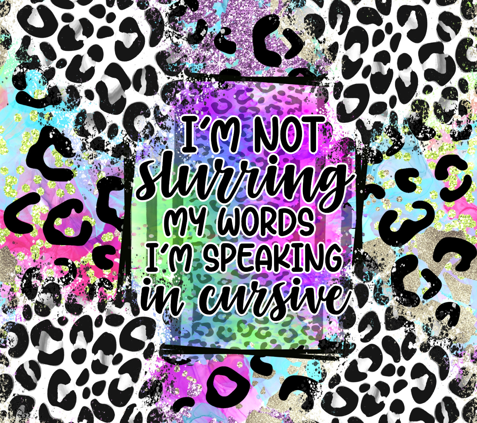 Talking in Cursive, Mouse Pad, Sublimated, Can Personalize, Made to Order(mp135)